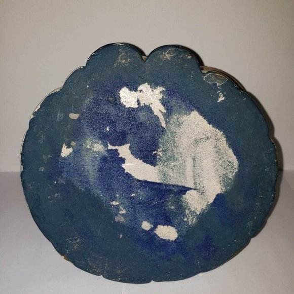 1980s Cookie Jar Easter Mrs Rabbit With Real Like Eyes - Picture 9 of 9